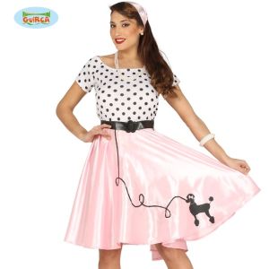 Ladies 1950s Poodle Girl Costume