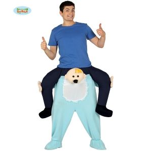 Let me Go Piggy Back Baby Costume