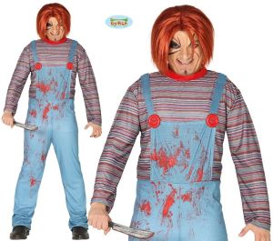 Mens Halloween Killer Doll Costume