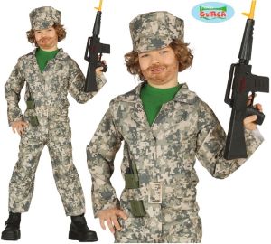 Childrens Miltary Soldier Costume