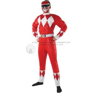 Mighty Morphin Red Power Ranger Costum