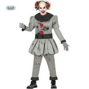 Mens Halloween Killer Clown Costume