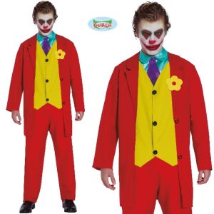 Mens Mr Smile Villain Costume