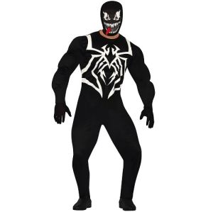 Mens Venomous Creepy Superhero Costume