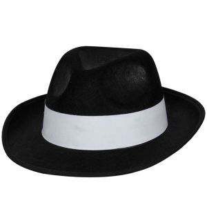 Gangster Fancy Dress Mobster Hat