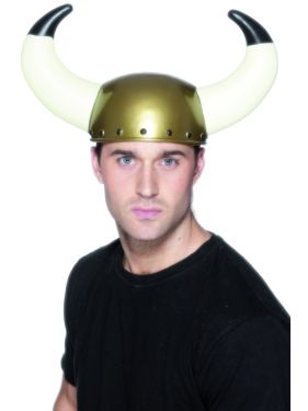 Viking Fancy Dress Helmet with Horns