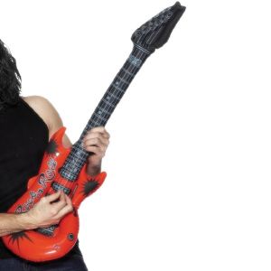 Inflatable rock guitar 