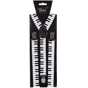 80s Fancy Dress Piano Braces