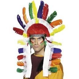 Cowboy Fancy Dress - Indian Chief Headdress