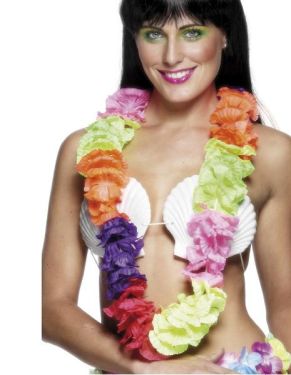 Hawaiian Fancy Dress - Deluxe Lei Garland