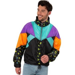 Adult Windbreaker Fancy Dress Jacket