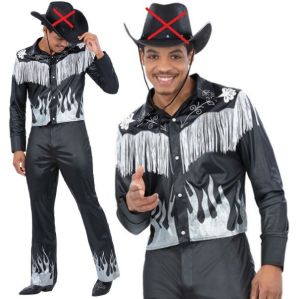 Mens Glamorous Cowboy Costume