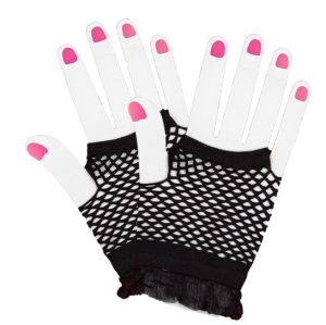 Ladies Mesh & Lace Gloves