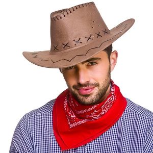 Red Cowboy Bandana Neckerchief