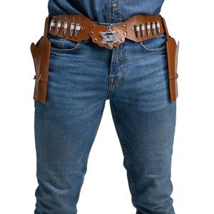 Brown Holsters and belt set