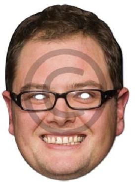 Alan Carr Mask - Fancy Dress Mask