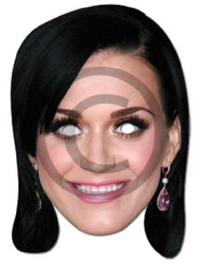 Celebrity Fancy Dress Mask - Katy Perry Mask