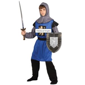 Childs Blue Knight Costume