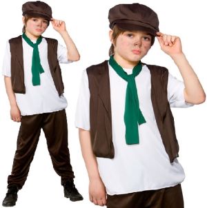 Childrens Victorian Poor Boy Costume