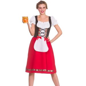 Ladies Traditional Bavarian Beer Maid Costume 