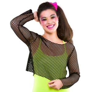 Long Sleeve Mesh Top