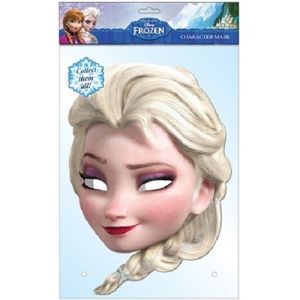 Licensed Disney Frozen Card Mask - Elsa 