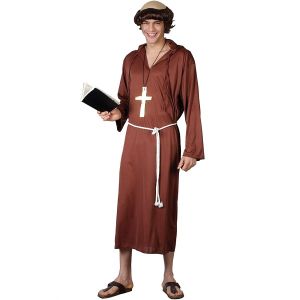 Mens Monk of the Abbey Costume 