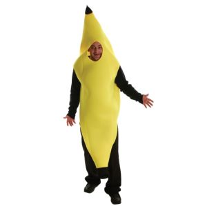 Adult Barmy Banana Fancy Dress Costume