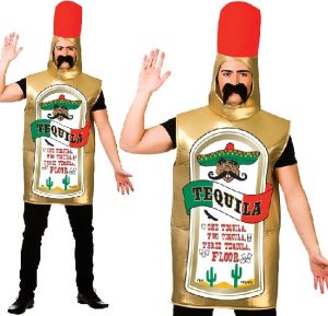 Adult Mexican Tequila Bottle Costume
