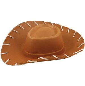 Childrens EVA Foam Cowboy Hat - Brown