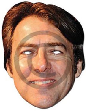 Celebrity Fancy Dress Mask - Jonathan Ross Card Mask