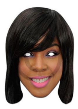 Celebrity Fancy Dress Mask - Kelly Rowland Mask - X Factor