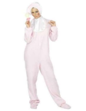 Ladies Adult Baby Costume - M/L