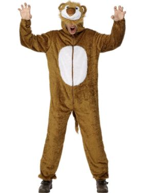 Adult fancy Dress - Lion Costume - Animal Suit - 38/42" Chest