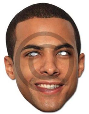 Celebrity Fancy Dress Mask - JLS Marvin Mask