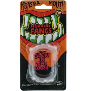 Halloween Glow in the Dark Childs Monster Teeth