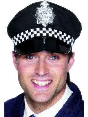 Police Fancy Dress Panda Hat