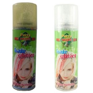 Fancy Dress Coloured Glitter Hair Spray