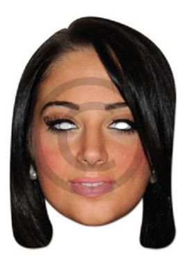 Celebrity Fancy Dress Mask - Tulisa Mask - X Factor