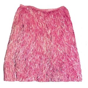 Hawaiian Fancy Dress Hula Skirt - 60cm - Pink 