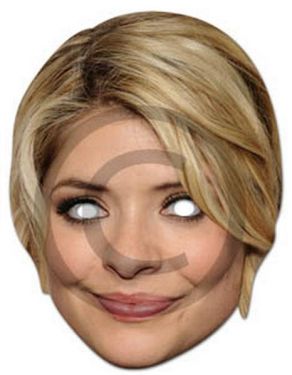 Holly Willoughby Mask - Fancy Dress Mask