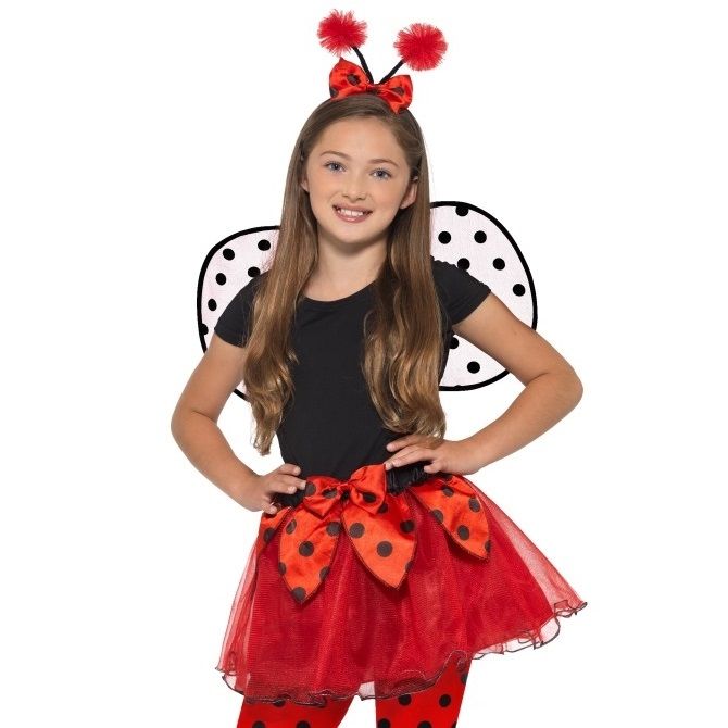 Girls Ladybird Fancy Dress Set by Doodys Fancy Dress Bradford