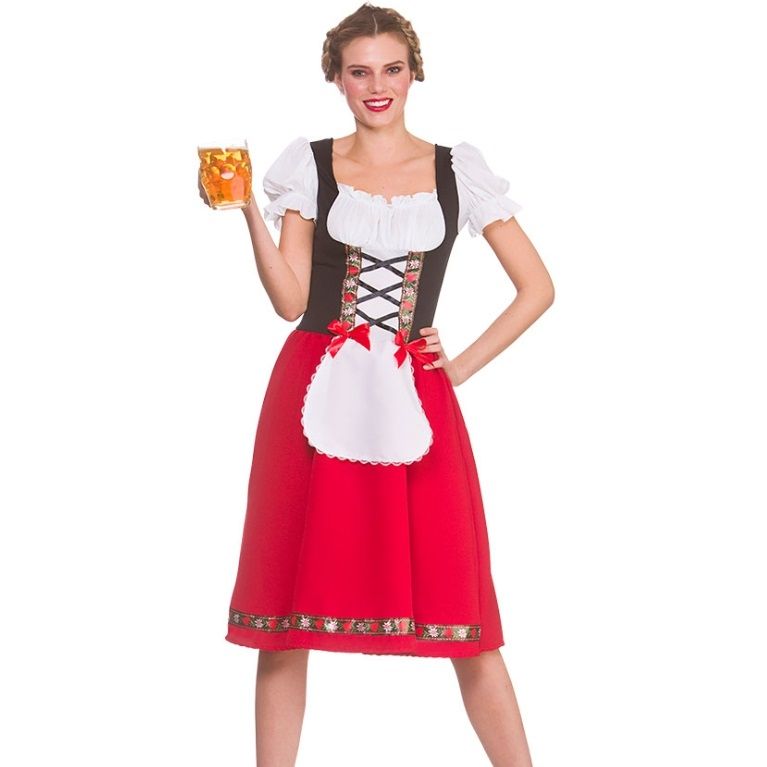 Bavarian beer maid best sale