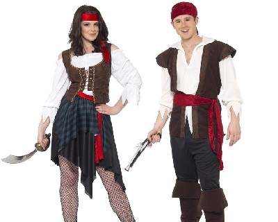 Ladies Pirates Fancy Dress Costumes