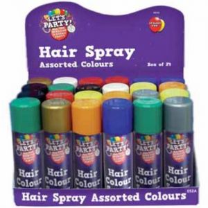 Coloured Fancy Dress Hair Spray