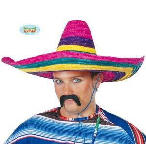 Multi Coloured Mexican Sombrero