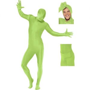 Second Skin Full BodySuit - Green 