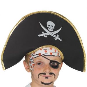 Pirate Eye Patch with coloured Skull