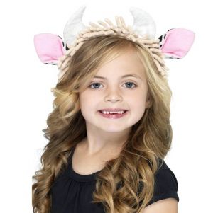 Childrens Fancy Dress Cow Ears 