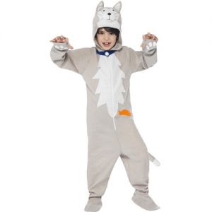 Childrens Battersea Smudge the Cat Fancy Dress Costume - Toddler, S & M 